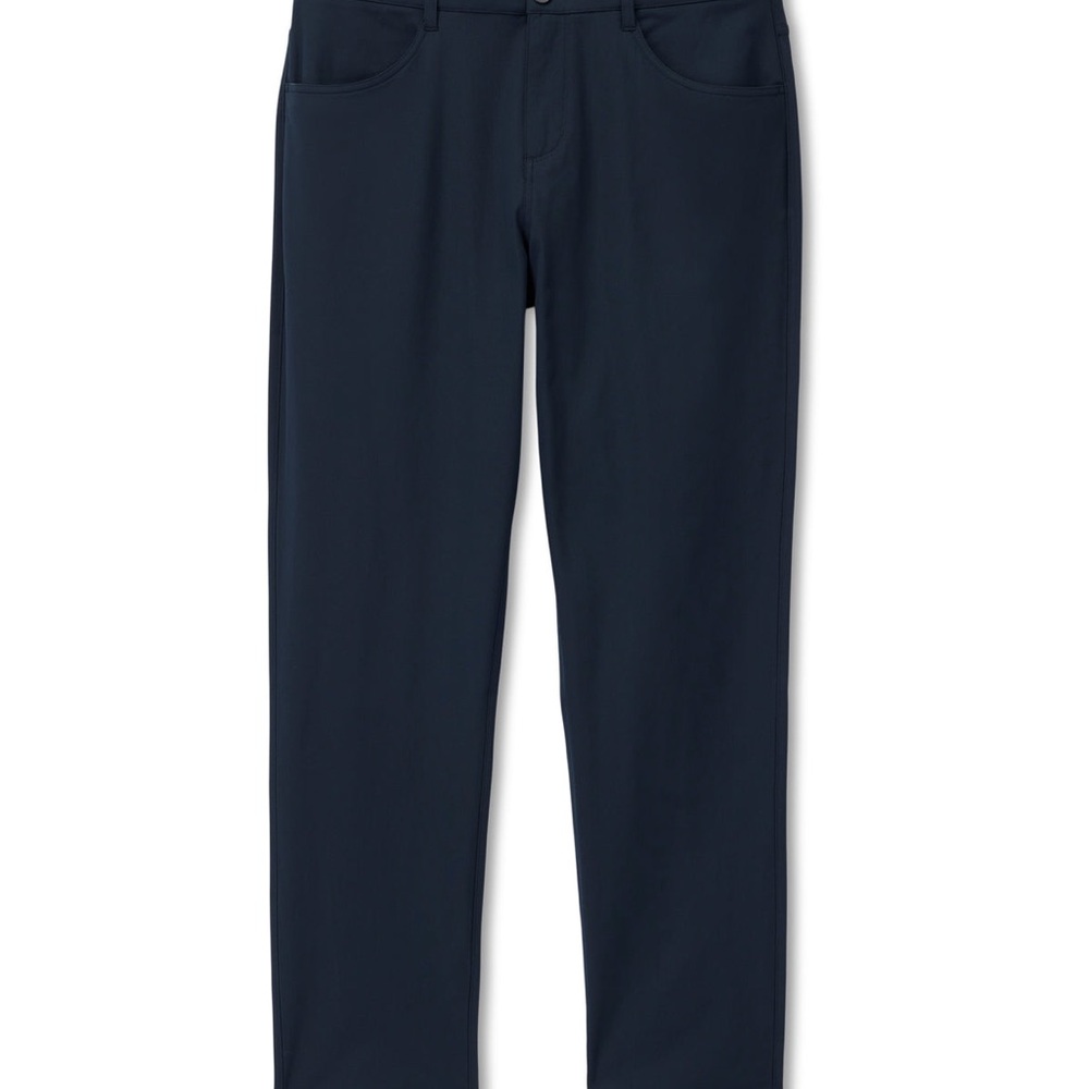NWT Vuori Meta Pant Long 34” Inseam Navy Performance Stretch Pants Men’s 38 - Picture 4 of 6
